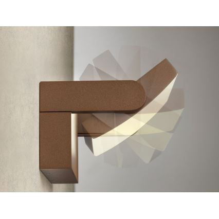Redo 90588 - Applique murale extérieure FLIP avec détecteur LED/20W/230V 3000K IRC 90 IP54 marron