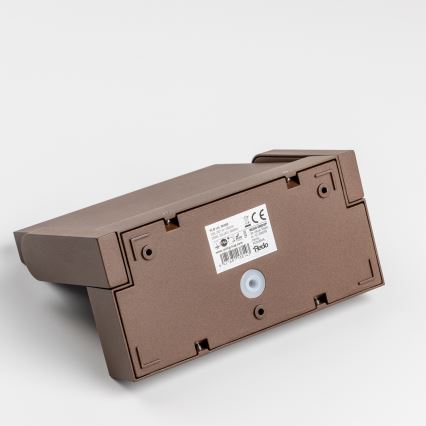 Redo 90588 - Applique murale extérieure FLIP avec détecteur LED/20W/230V 3000K IRC 90 IP54 marron