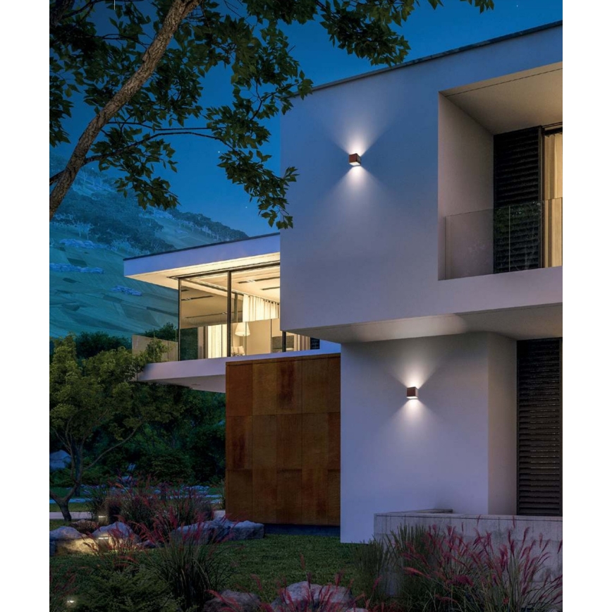 Redo 9065 - Applique murale LED d'extérieur BETA 2xLED/6W/230V IP54