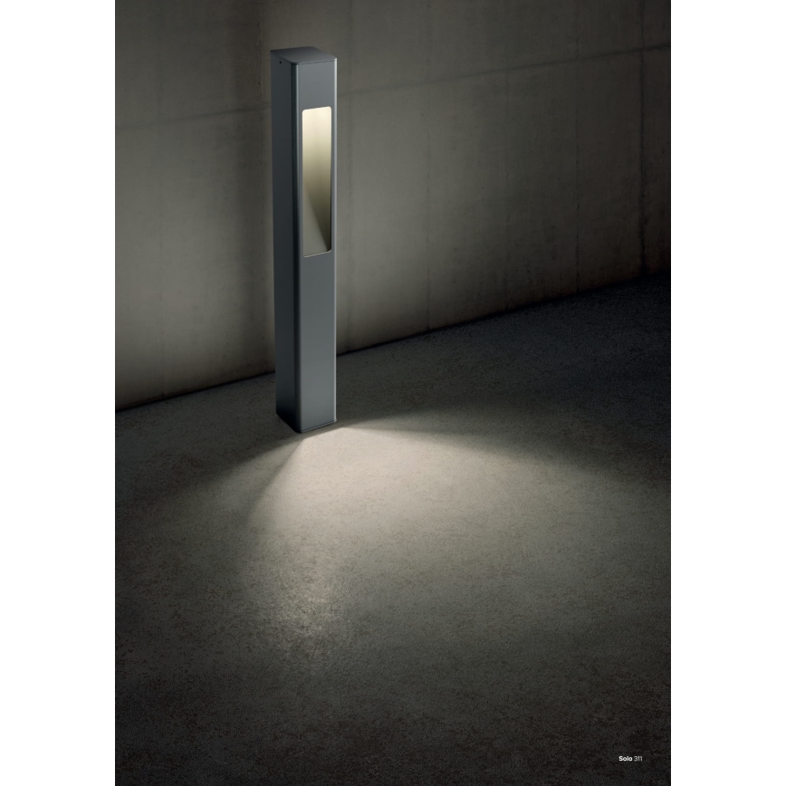 Redo 90672 - Luminaire extérieur SOLO 1xGU10/35W/230V 70 cm IP65 anthracite