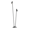 Redo 90711 - Lampe d'extérieur LED NIVALIS 2xLED/6,9W/230V 3000K 110 cm IP65 anthracite