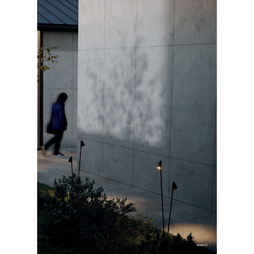 Redo 90713 - Lampe d'extérieur LED NIVALIS 2xLED/6,9W/230V 3000K 110 cm IP65 verte