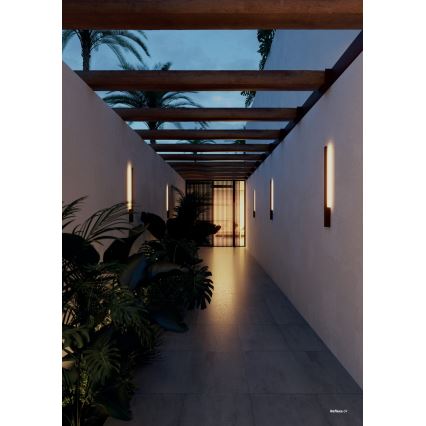 Redo 90870 - Applique murale extérieure REFLEXA LED/6W/230V 3000K IRC 90 IP54 anthracite