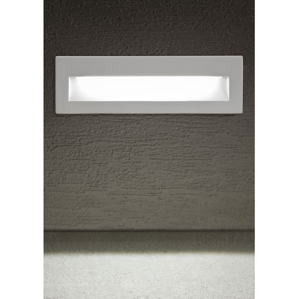 Redo 9091 - Éclairage d'escalier extérieur IGOR LED/6W/230V 3000K IP54 blanc