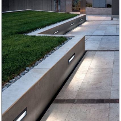 Redo 9092-LED Applique d'orientation extérieure IGOR — LED 6W, 230V, 3000K, IP54, anthracite