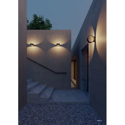 Redo 91062 - Applique murale extérieure LED ONIRO LED/8W/230V 3000K IRC 90 IP65 anthracite