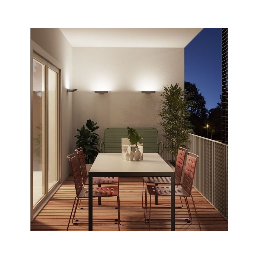 Redo 9112 - Applique murale LED extérieure VELA LED/24W/230V IP54