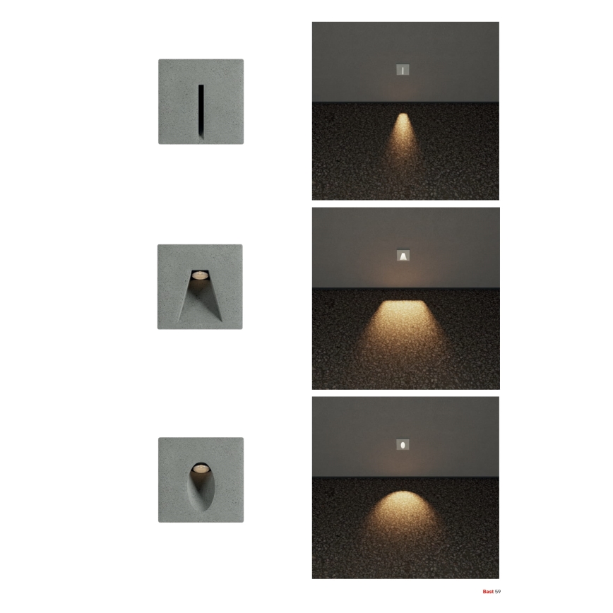 Redo 91200 - Luminaire d'orientation extérieur BAST LED/2,5W/230V 3000K IRC 90 IP65 anthracite