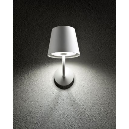 Redo 9124 - Applique murale extérieure LED GIORGIO LED/7W/230V IP65 blanc