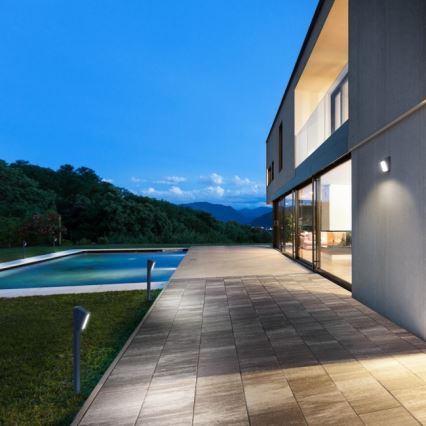 Redo 9168 - Lampe LED extérieure ARGES LED/3W/230V IP54 marron