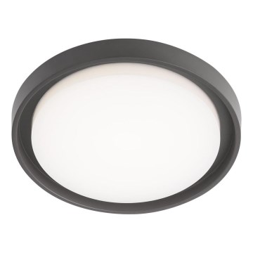 Redo 9184 - Plafonnier LED d'extérieur BEZEL LED/30W/230V Ø 34 cm IP54 anthracite