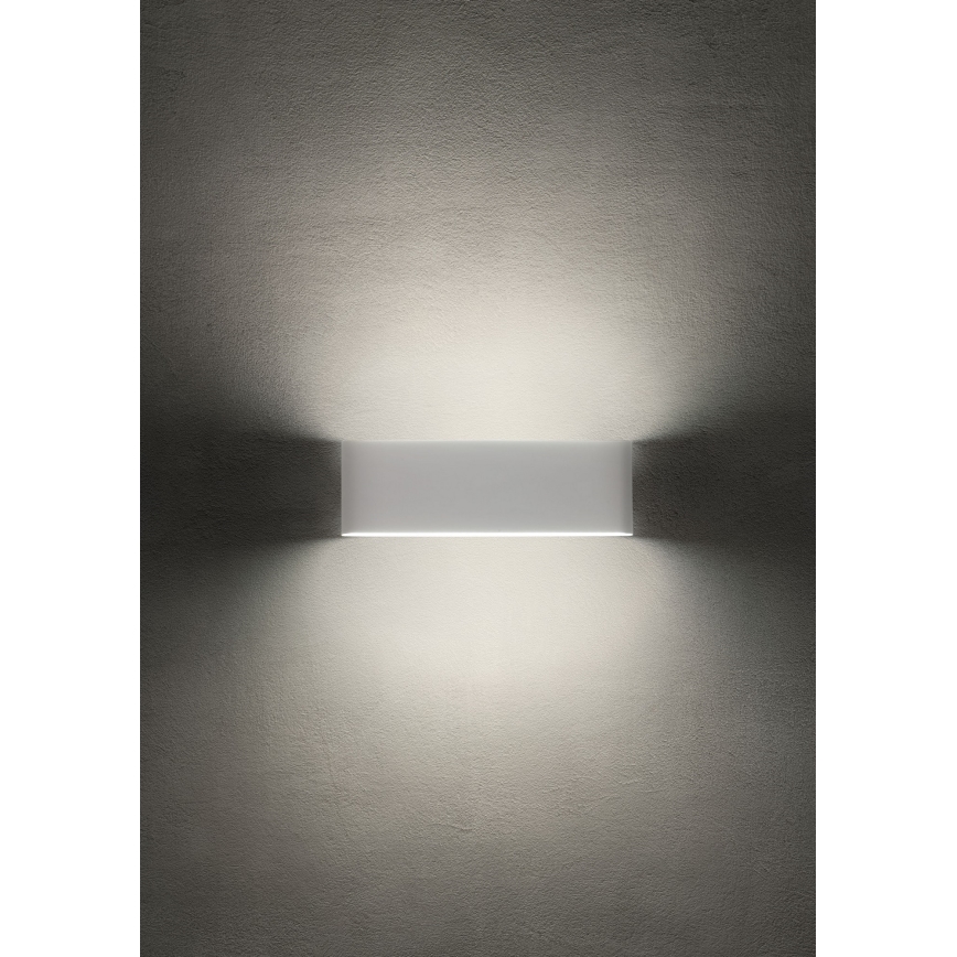 Redo 9622 - Applique murale d'extérieur LED KLIPPE LED/13W/230V 3000K IP54 blanche