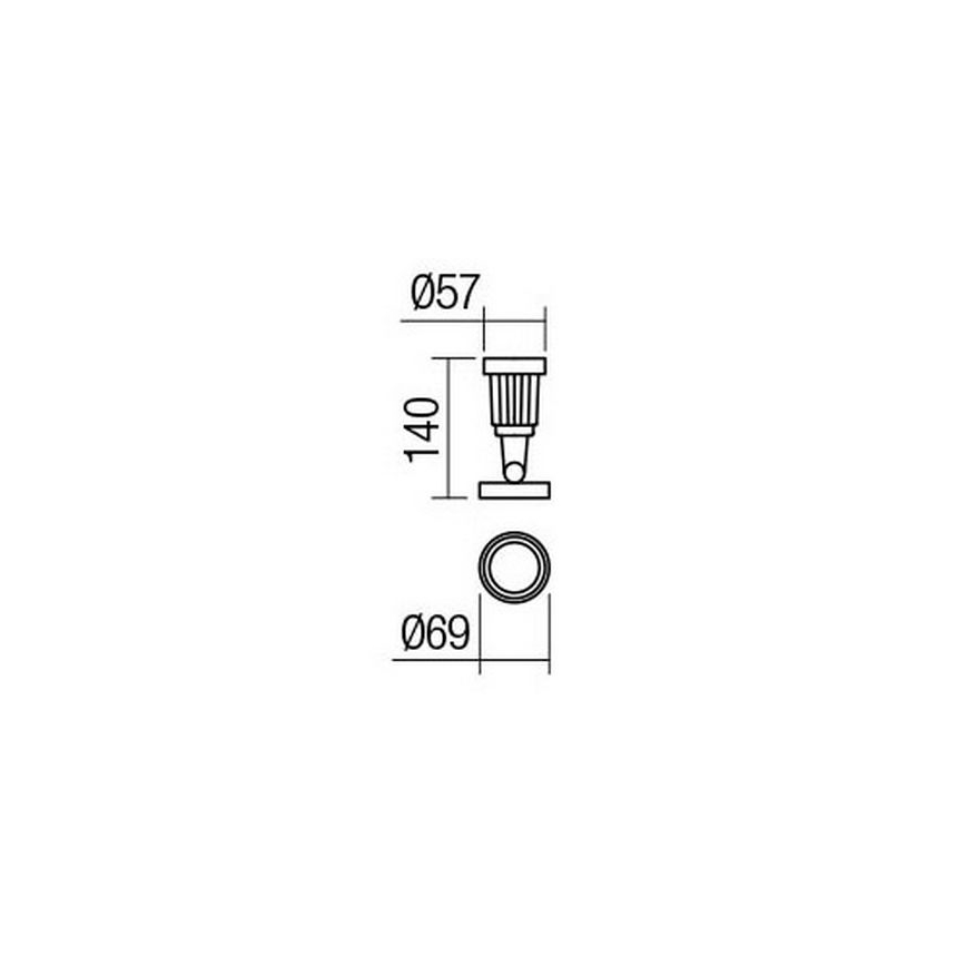 Redo 9997 - Lampe extérieure TIM LED/5W/230V 3000K IP65