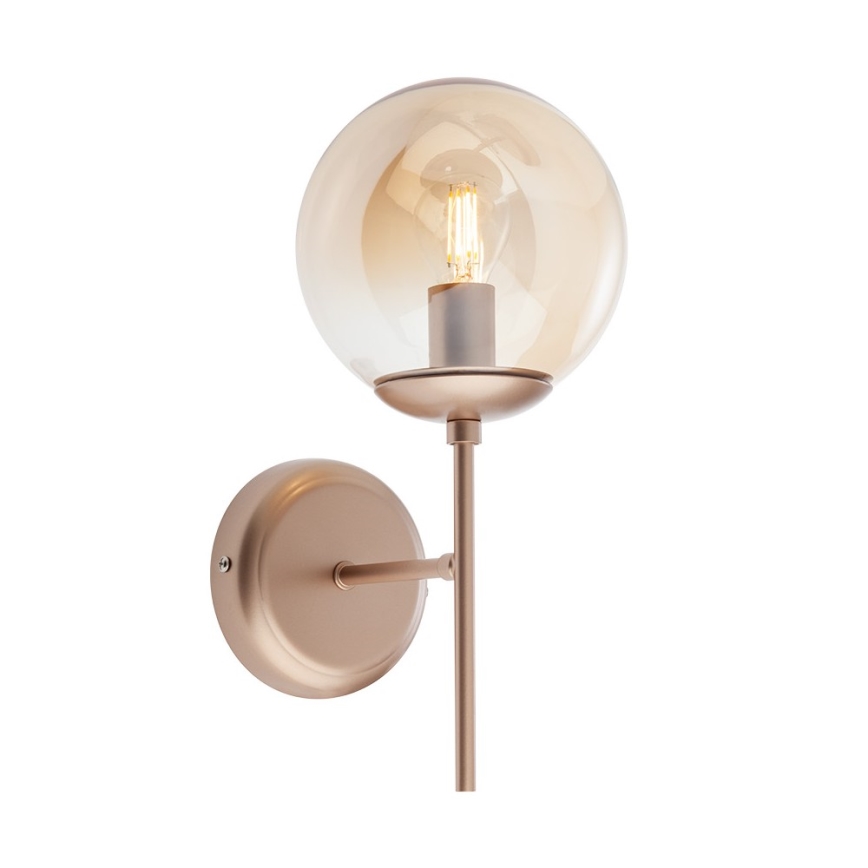 Redo A01-2943 - Abat-jour de rechange pour lampe ou lustre MUNDI, Ø 15 cm, fumé