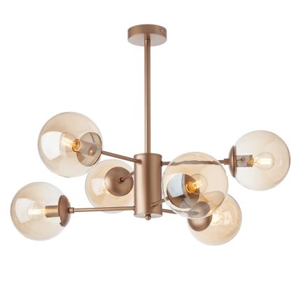 Redo A01-2943 - Abat-jour de rechange pour lampe ou lustre MUNDI, Ø 15 cm, fumé
