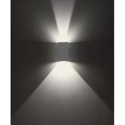 Redo 90568 - Applique murale extérieure VARY 2xLED/10W/230V 4000K IP54 anthracite