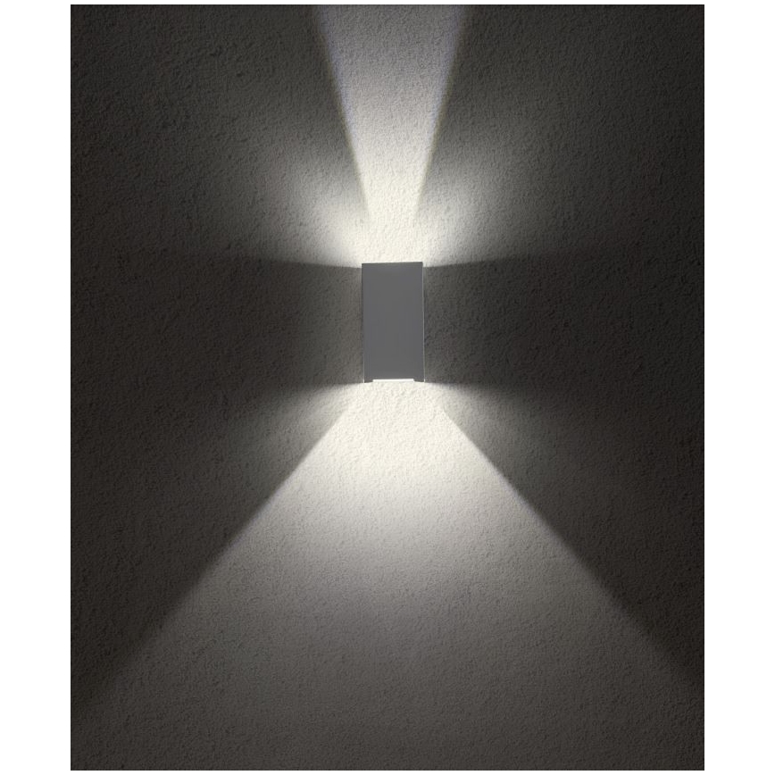 Redo 90568 - Applique murale extérieure VARY 2xLED/10W/230V 4000K IP54 anthracite