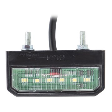 Feu de recul de voiture SINGLE LED/1W/12V IP67 argenté