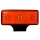 Réflecteur SINGLE LED/0,2W/12-24V IP67 orange