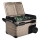 Réfrigérateur de voyage avec écran LCD 39 l 230V/12V/24V marron