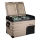 Réfrigérateur de voyage avec écran LCD 39 l 230V/12V/24V marron