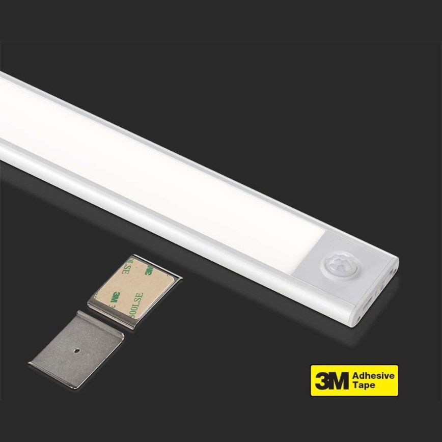 Réglette de cuisine avec détecteur LED/2,5W/5V 3000 mAh 3000K