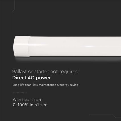 Réglette de cuisine LED/40W/230V 4000K 116 cm