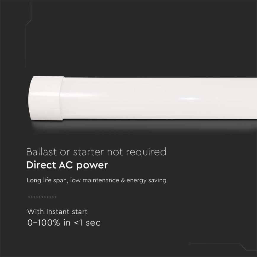 Réglette de cuisine LED/40W/230V 4000K 116 cm