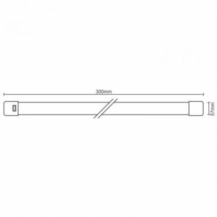 Réglette de cuisine LED/9W/230V IP40