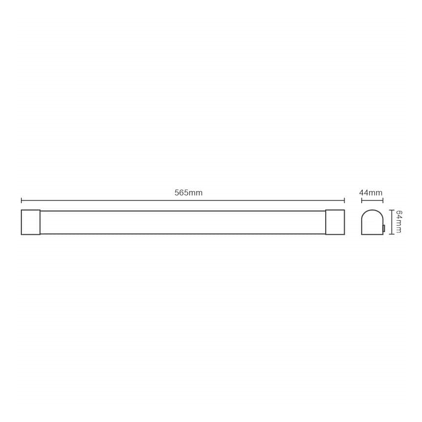 Réglette LED de cuisine LED/15W/230V IP44