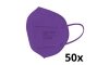 Respirateur Media Sanex FFP2 NR / KN95 violet 50pcs