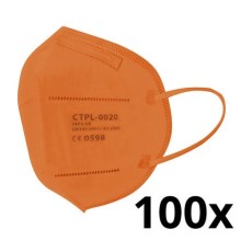 Respirateur Media Sanex FFP2 NR Orange 100pcs