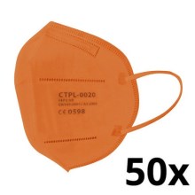 Respirateur Media Sanex FFP2 NR Orange 50pcs