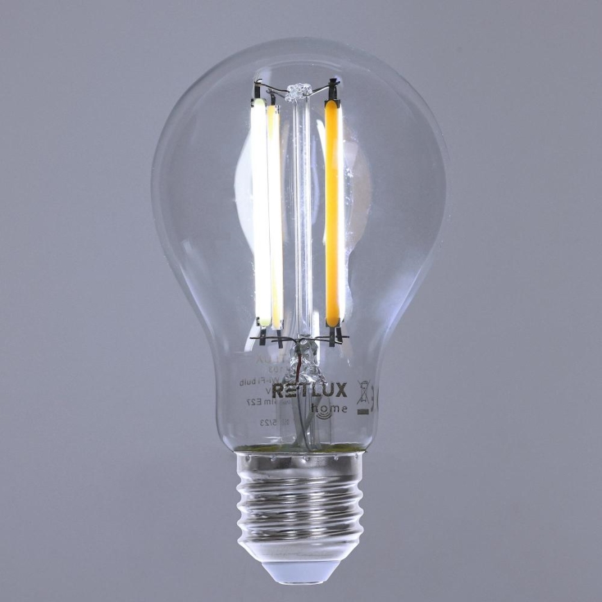 Ampoule à intensité variable LED FILAMENT A60 E27/7W/230V 2700-6500K Wi-Fi Tuya