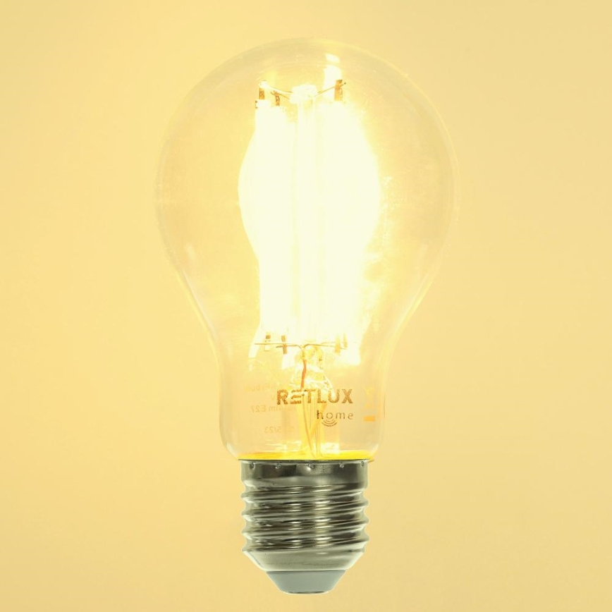 Ampoule à intensité variable LED FILAMENT A60 E27/7W/230V 2700-6500K Wi-Fi Tuya