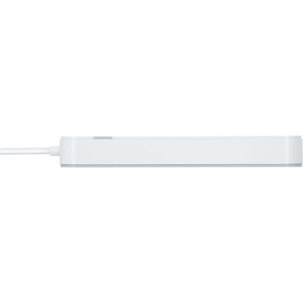 Câble d'extension connecté avec interrupteur 4Z Type E + 2x USB-A + 1x USB-C 1,5m Wi-Fi Tuya blanc