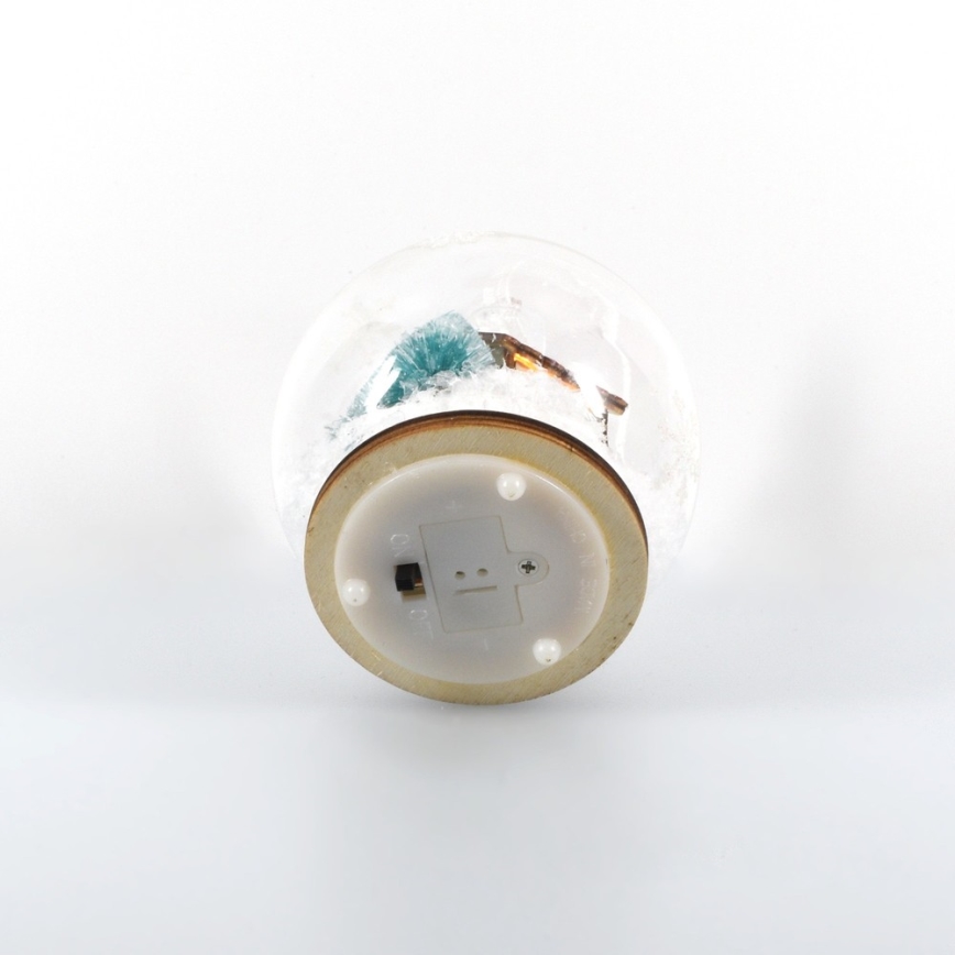 Décoration de noël 1xLED/3xLR44 blanc chaud