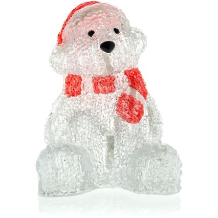 Décoration de noël d'extérieur LED/1,5W/230V IP44 ours