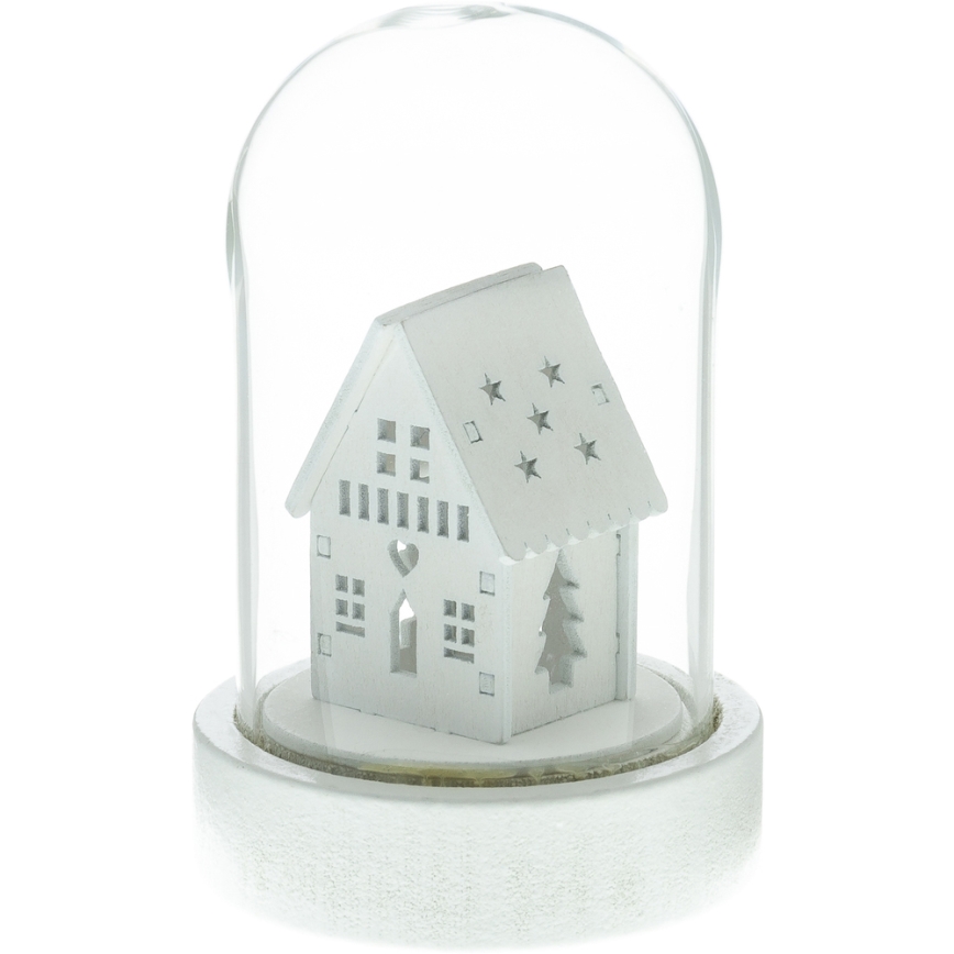 Décoration de noël LED/1xCR2032 blanc chaud