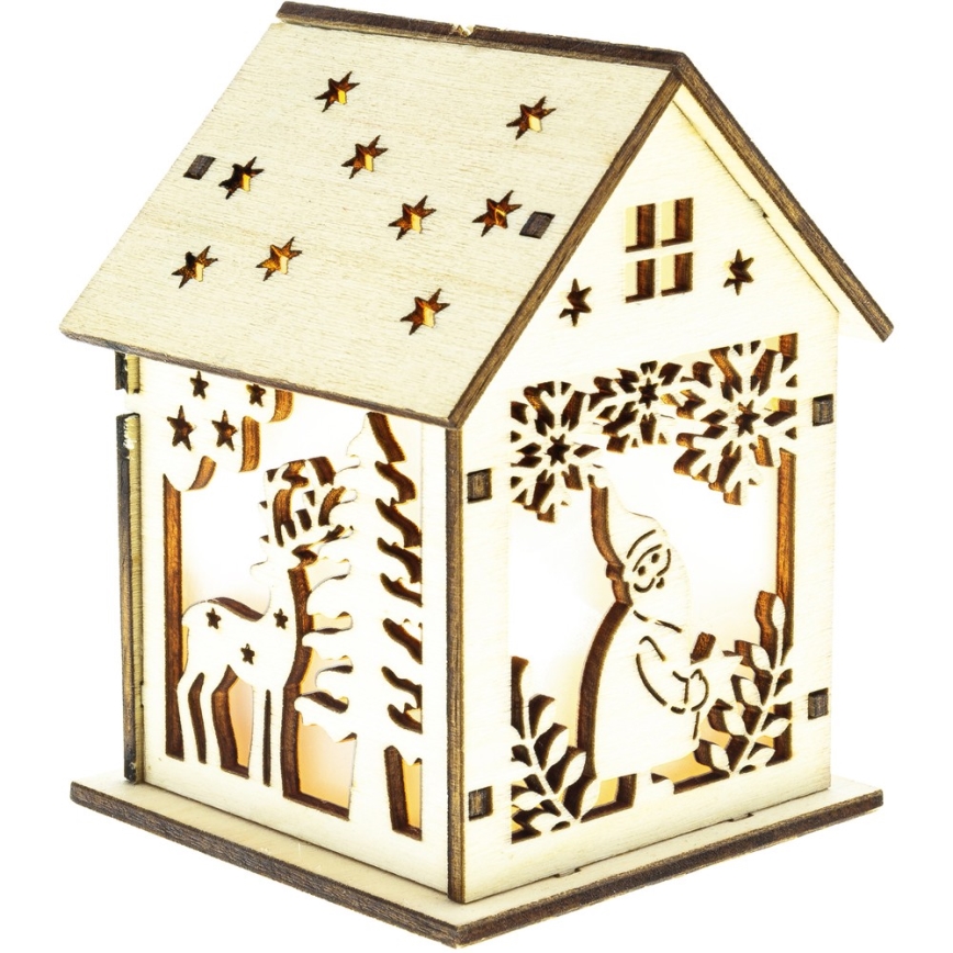 Décoration LED de Noël — 2x LR44 — blanc chaud