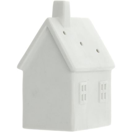 Décoration en porcelaine LED/3xLR44/ blanc chaud blanc maison
