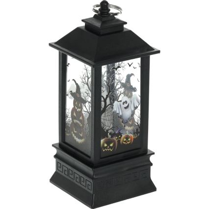 Décoration HALLOWEEN LED/3xAAA/blanc chaud Lanterne avec citrouilles