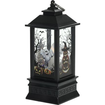Décoration HALLOWEEN LED/3xAAA/blanc chaud Lanterne avec citrouilles