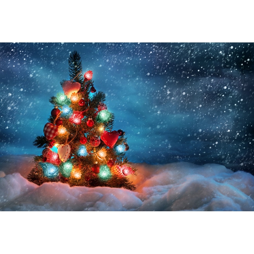 Guirlande de noël d'extérieur 40xLED/15m IP44 multicolore
