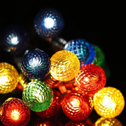 Guirlande LED de Noël 20xLED/2xAA/blanc chaud 1,8m ampoules