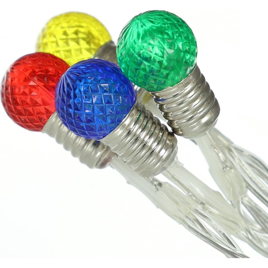 Guirlande LED de Noël 20xLED/2xAA/blanc chaud 1,8m ampoules