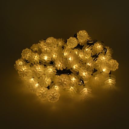 Guirlande de Noël LED pour extérieur 80xLED/25m IP44 blanc chaud