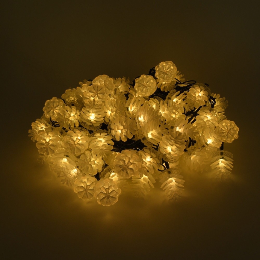 Guirlande de Noël LED pour extérieur 80xLED/25m IP44 blanc chaud