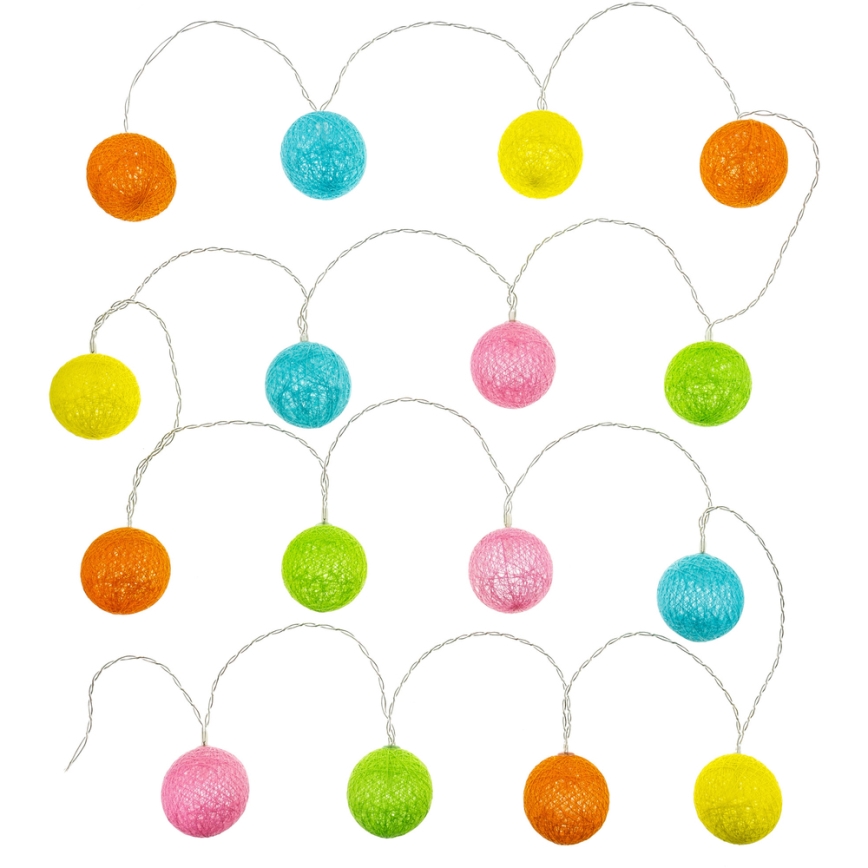 Guirlande décorative LED 16xLED/2xAA 3,3m blanc chaud