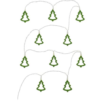 Guirlande décorative LED 10xLED/2xAA 1,6 m blanc chaud